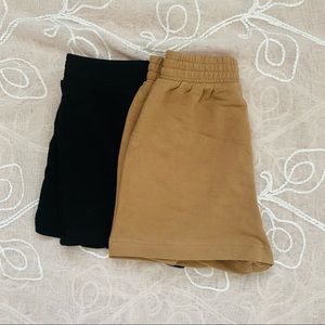 Set of 2 Zara Plush Shorts Bundle